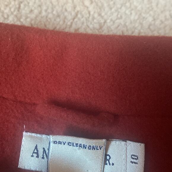 Ann Taylor Peacoat Women's Size 10 Wool Cashmere Blend - Picture 8 of 9